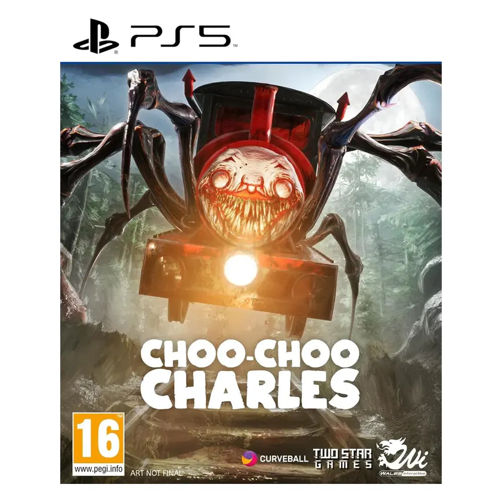 Choo-Choo Charles - PS5Video Games🎮 Terrifying Open-World Adventure – Explore eerie landscapes while evading Charles, the bloodthirsty spider-train. 🕹️ PlayStation 5 Optimized – Enjoy enhanced graphics and smooth performance tailored for next-gen consol